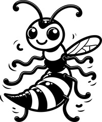 Wiggly Wasp Cartoon icon 12