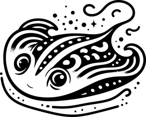 Snazzy Stingray Cartoon icon 5