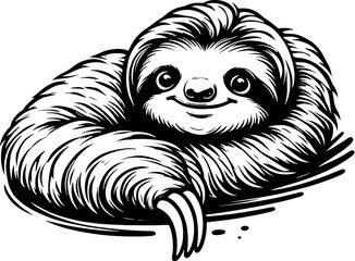 Slippy Sloth Cartoon icon