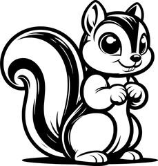 Slinky Squirrel Cartoon icon 3