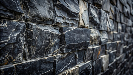 Background of rough stone wall texture with natural rock pattern, perfect for architecture or nature-themed designs