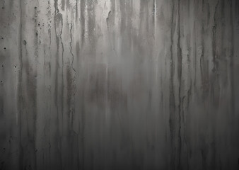 Grunge metal wall texture background, suitable for Halloween theme background, old cracks in cement, dusty old film effect texture, horror concrete imitation facade wall, generative AI	