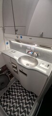 Banheiro de avião