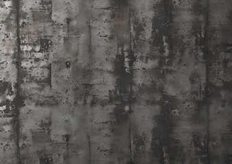 Fototapeta premium Grunge metal wall texture background, suitable for Halloween theme background, old cracks in cement, dusty old film effect texture, horror concrete imitation facade wall, generative AI 