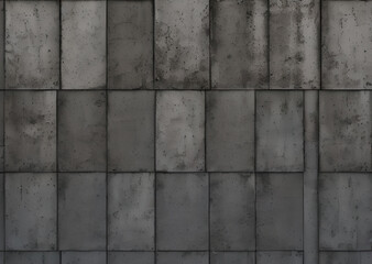 Naklejka premium Grunge metal wall texture background, suitable for Halloween theme background, old cracks in cement, dusty old film effect texture, horror concrete imitation facade wall, generative AI 