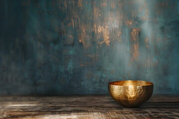 The title can be changed to: "A Tibetan singing bowl creates soothing tones for relaxation and healing". Concept Healing Sounds, Tibetan Singing Bowl, Relaxation Therapy, Sound Therapy