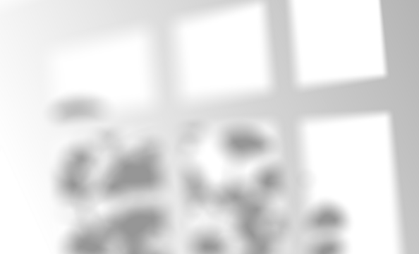 シンプルな背景用透過シルエット素材