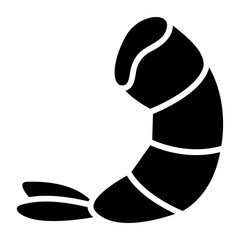 shirmp glyph icon