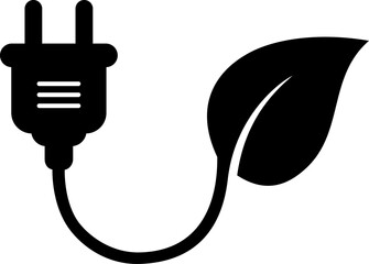 Energy icon as renewable innovative energy concept