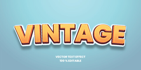 Editable text effect cartoon template style premium vector