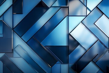 abstract glass tiles background color indigo