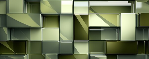 abstract glass tiles background color olive