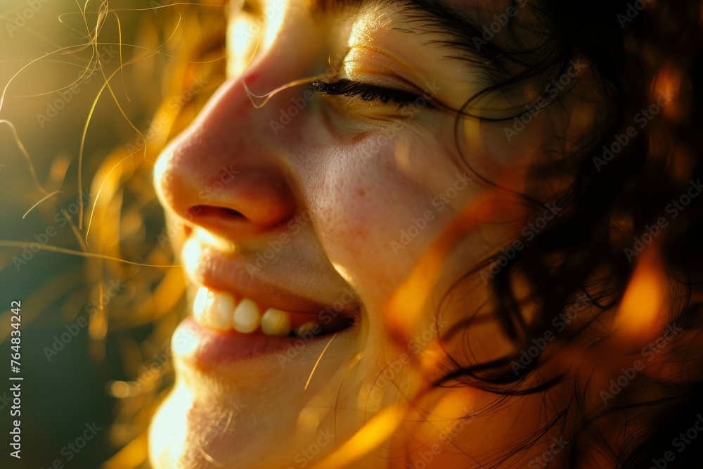 Poster gentle golden background with a soft gradient and subtly blurred artistic quality