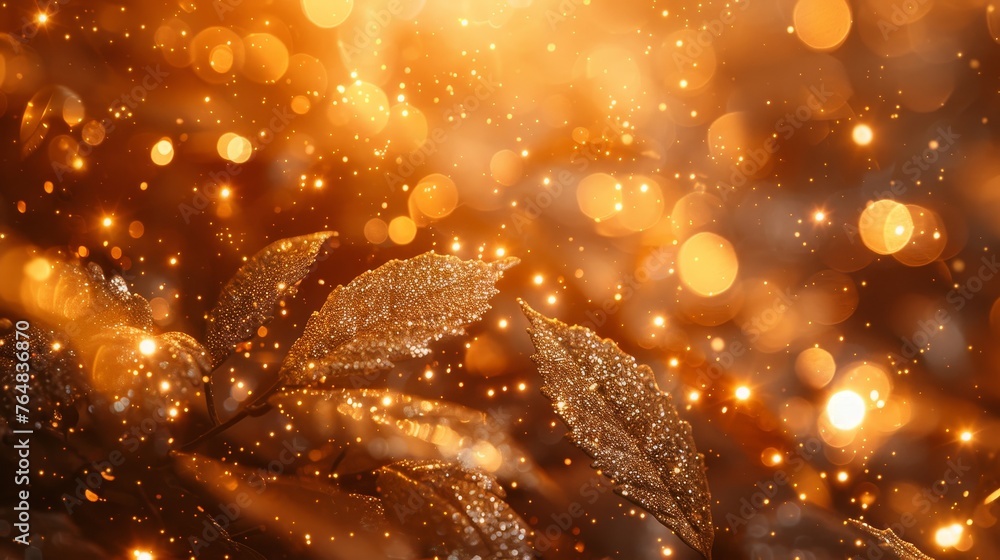 Poster new year's eve fireworks and bokeh with abstract background holiday.