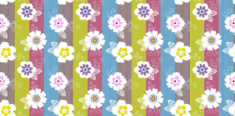 Digital And Textile Design Pattern