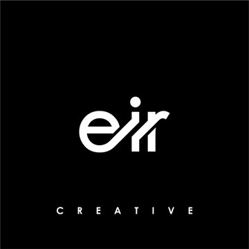 EIR Letter Initial Logo Design Template Vector Illustration