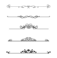 Flourishes, Ornaments and Dividers Vector