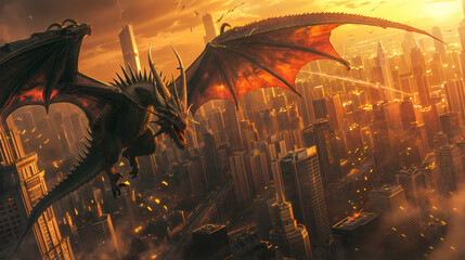 City Under Fire: The Dragon's Flight