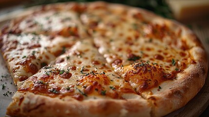 close up of a delicious margheritta pizza - Powered by Adobe