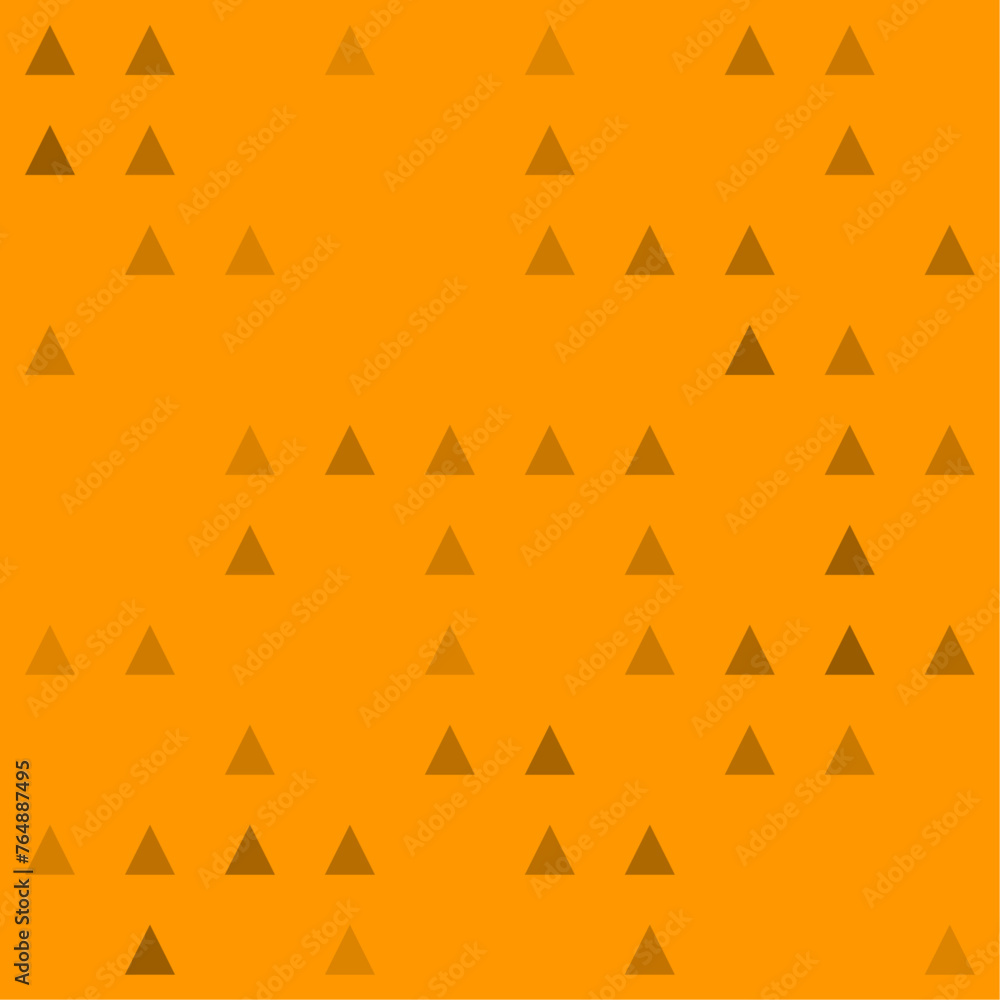 Poster abstract seamless geometric pattern. mosaic background of black triangles. evenly spaced big shapes 