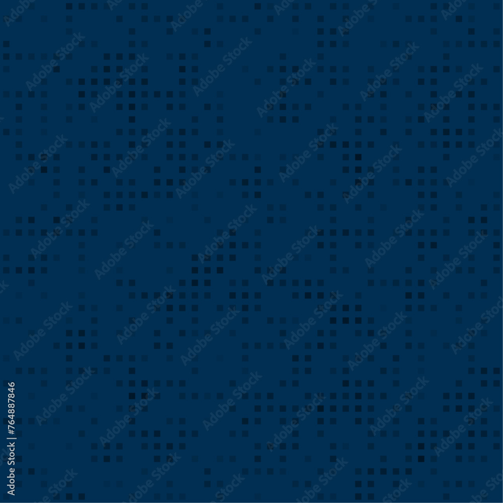 Poster abstract seamless geometric pattern. mosaic background of black squares. evenly spaced small shapes 