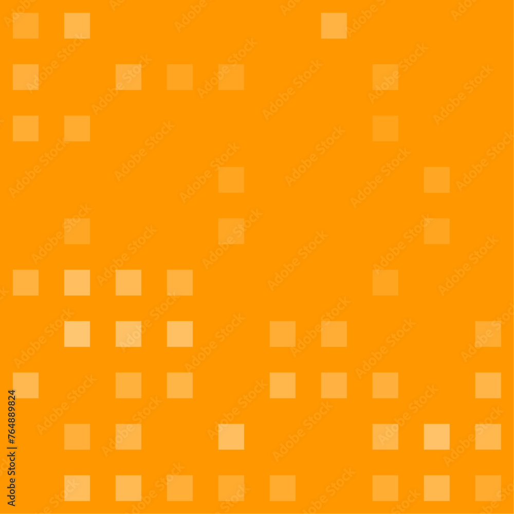 Aufkleber abstract seamless geometric pattern. mosaic background of white squares. evenly spaced big shapes of