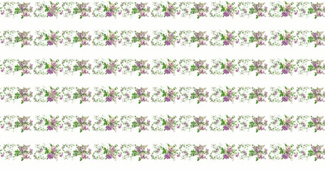 Digital And Textile Design Pattern