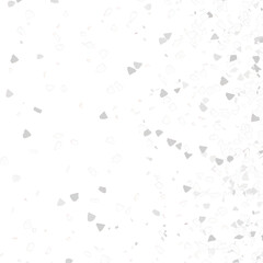 Simple confetti black and white, flat shading isolated on transparent png.

