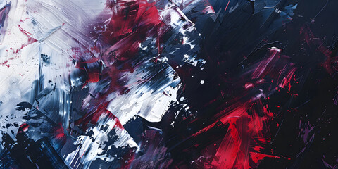 Bold Gestural Marks Expressing Abstract Background With Dynamic Movement