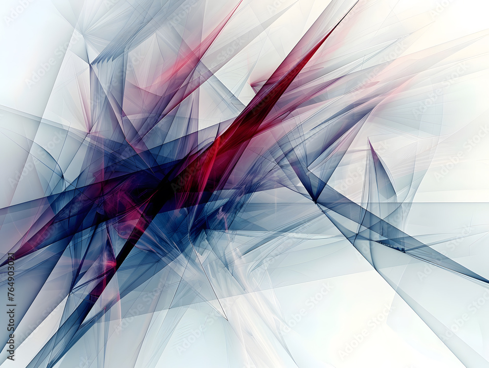 Poster crisp clean abstract lines intersecting background design artistic visuals
