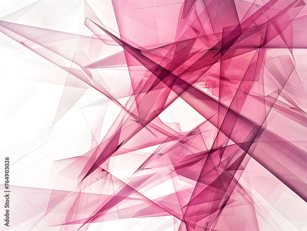 Poster abstract geometric intersecting lines pattern in contemporary design - 62 characters
