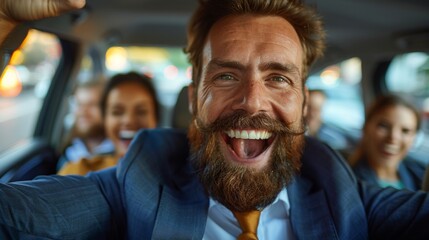 With smiles on their faces, people unite in carpooling adventures, paving the way for a greener future and nurturing sustainability in our transportation systems. 
