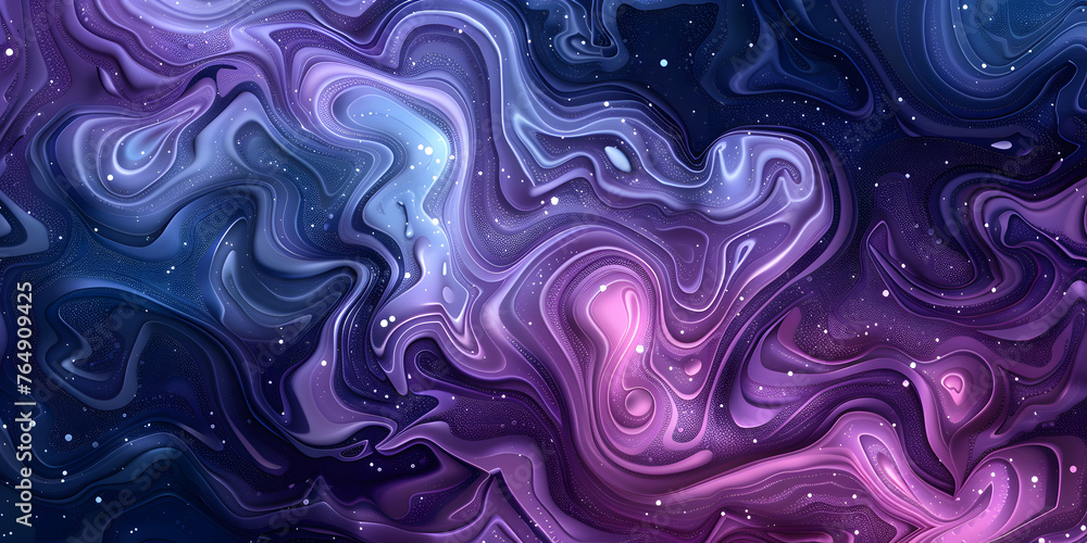 Aufkleber abstract intricate patterns inspired by nature in beautiful colorful design