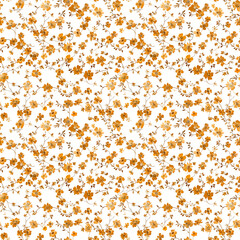 seamless pattern with flowers 