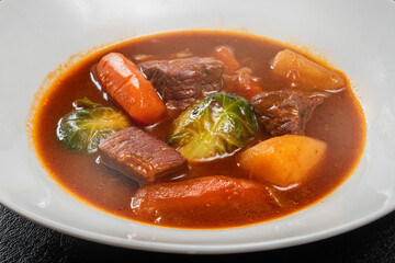ビーフシチュー　Homemade beef stew set photo - 764911440