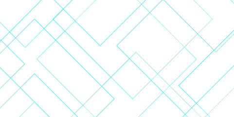 Abstract Blue Geometric squares with modern technology design. Futuristic digital landscape with lines. Concept for dynamic websites, striking posters, and business booklets. - obrazy, fototapety, plakaty