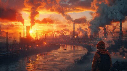 Harnessing AI in industrial and energy sectors enhances sustainability by streamlining operations, conserving resources, and adapting to dynamic demands for efficient and flexible production systems.
