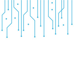 Futuristic Hud Header Line