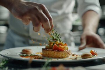 As I watched the chef preparing the food, I could sense his dedication to perfection
