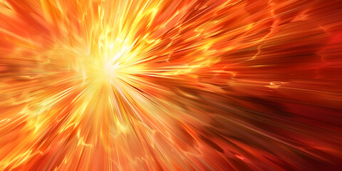 Radiant Sunbursts Bursting in Abstract Background with Vibrant Colors