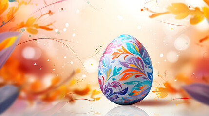 Beautiful easter egg background, This beautiful design is made for Easter Monday
