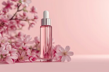 Obraz na płótnie Canvas beauty serum background for cosmetics product