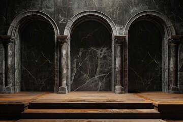 elegant dark marble background. may be used for display purposes.  - obrazy, fototapety, plakaty