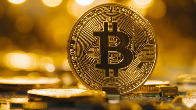 Golden Bitcoin connects the stock market, blockchain, digital currency, ETF, and business to lead the future financial revolution.