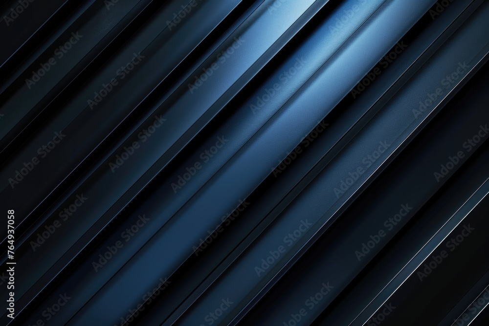 Poster abstract blue and black gradient pattern on clean modern tech background.