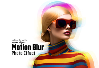 Motion Blur Effect - obrazy, fototapety, plakaty