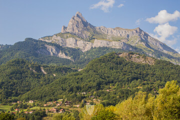Obraz premium Landschaften, Natur, Berge, Meer, City, Brücke