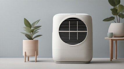 Air cooler in a room - obrazy, fototapety, plakaty