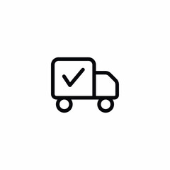 Successful Delivery Complete Tick icon