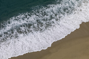 Fototapeta premium Surf on shore
